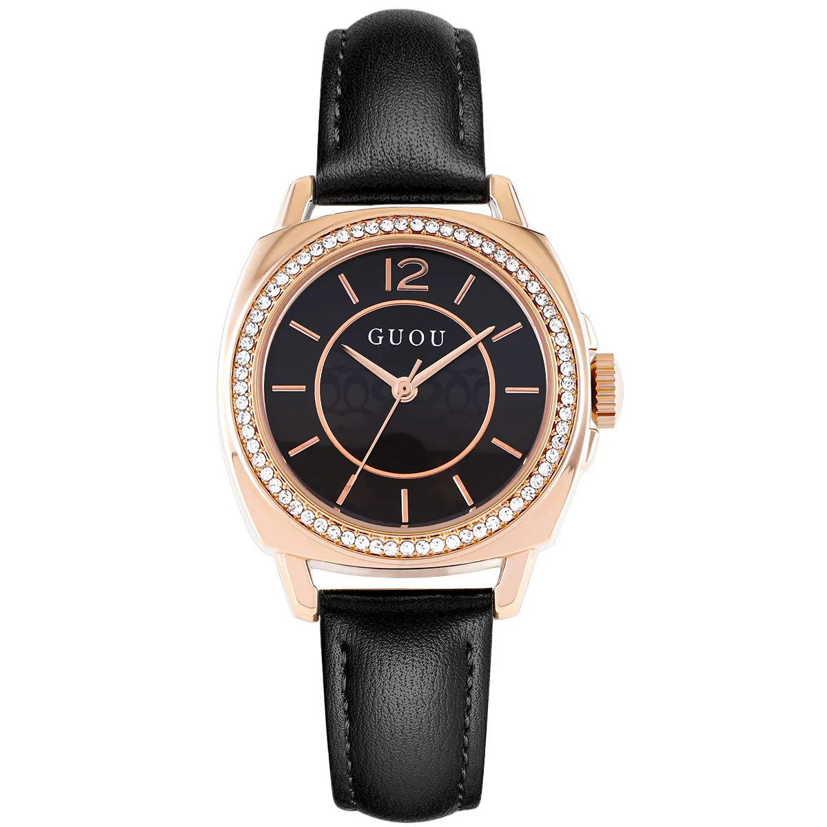 

Часы наручные Guou женские кварцевые, модные роскошные брендовые, Оригинальные Водонепроницаемые, с подвеской