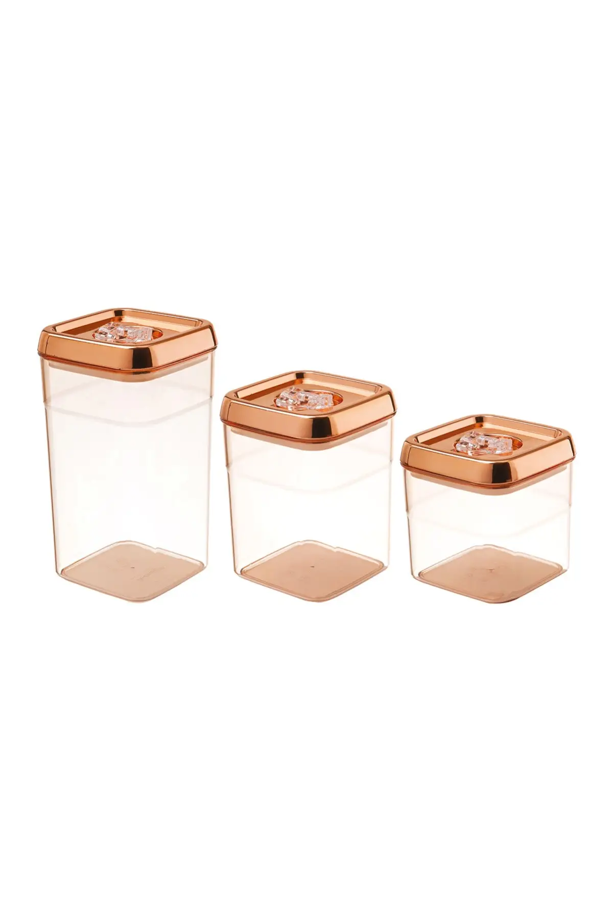 

Copper 3 piece Set Vacuum Storage Container