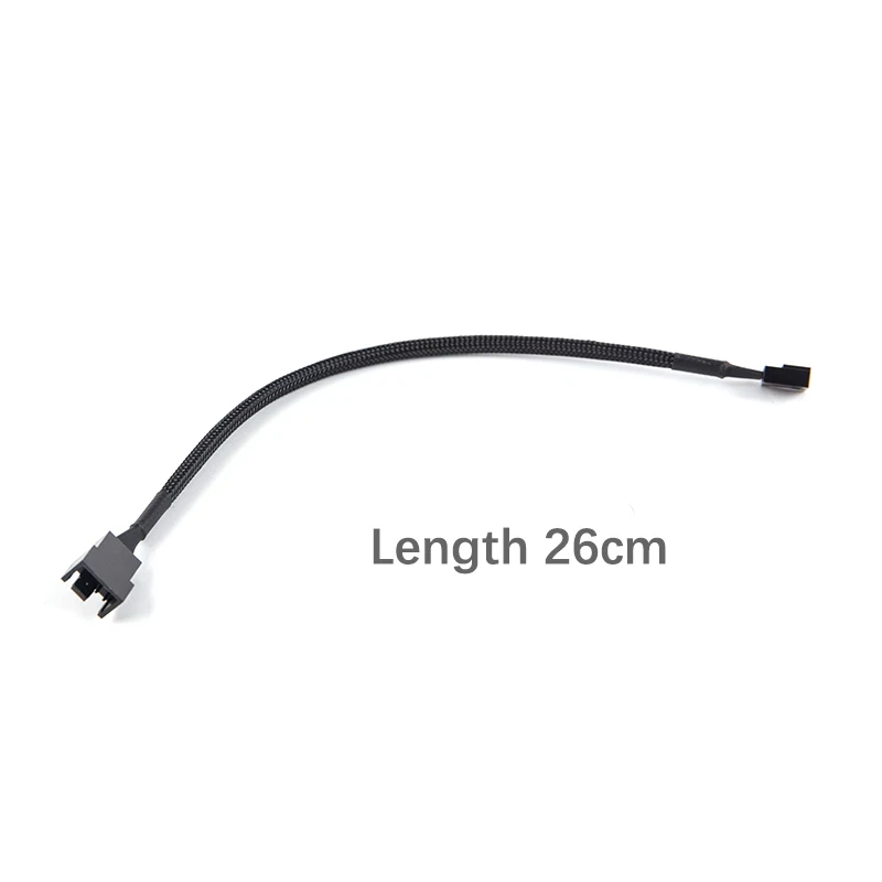 

Computer 4-Pin Molex to 3-Pin fan Power Cable Adapter Connector 30CM Cooling Fan Transfer Cable Adapter Cable
