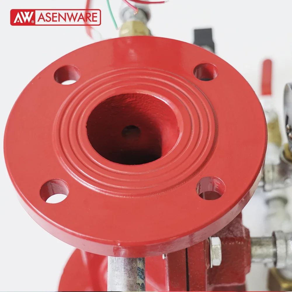 Автоматическая пожарная спринклерная система сигнальный клапан DN65-DN200