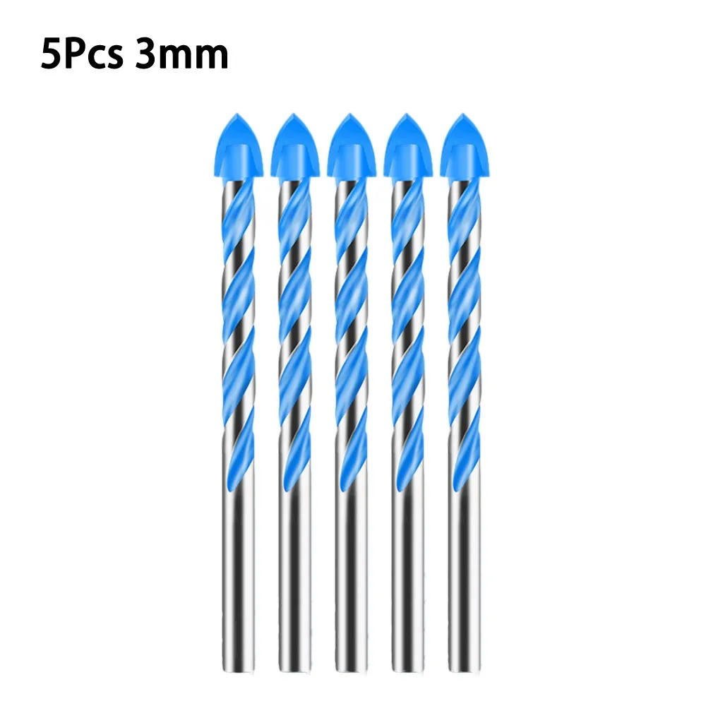 

Newest Protable Reliable Useful Durable Hot Sale Drill Bit 5pcs Marble Tile Triangle Blue Ceramic Drilling Glass