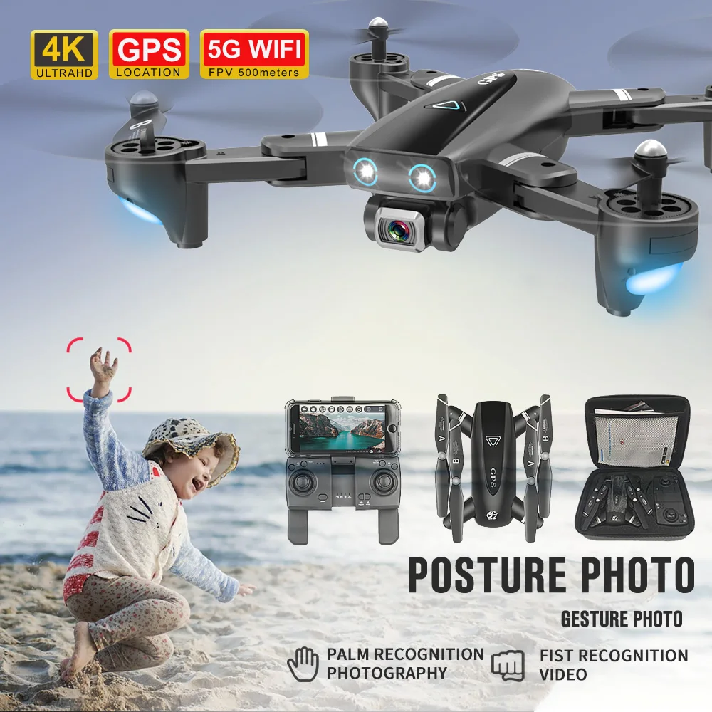 S167 5G Professional 4k GPS Drone Aerial Photography Follow Me Shooting Quadcopter With Camera Loss Prevention Automatic Return