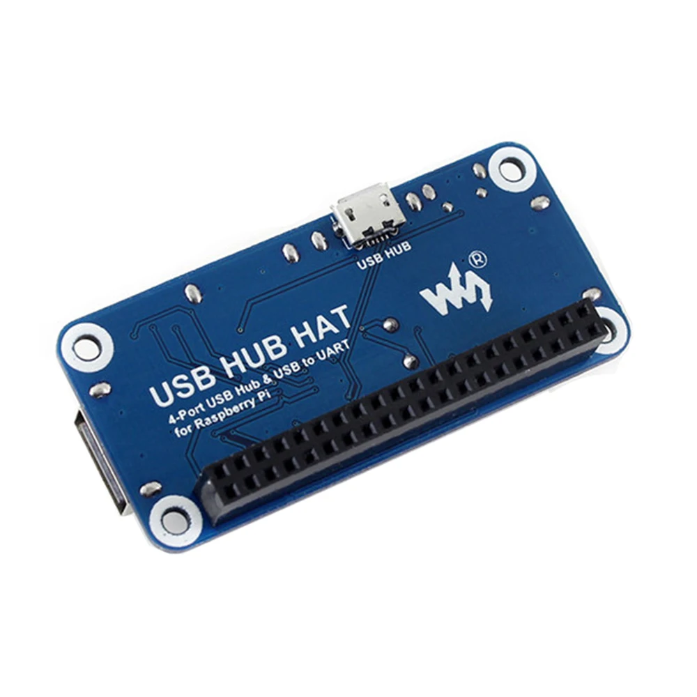 4 порта USB HDM HUB HAT для Raspberry Pi 3 / 2 Zero W удлинительная Плата к UART последовательной