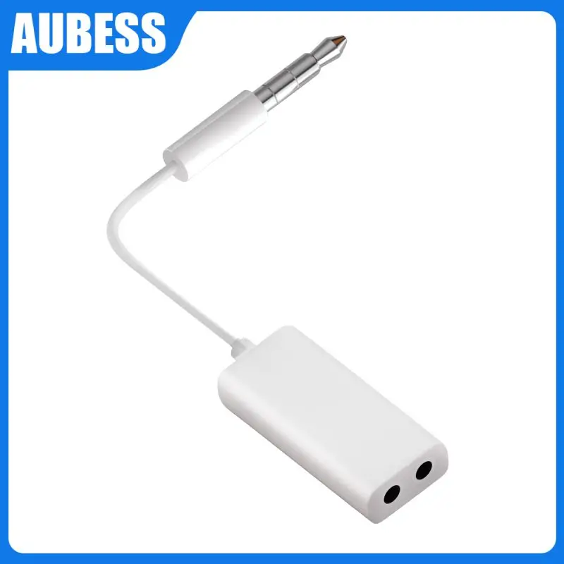 

Dual Audio Line Earphone 3.5 mm Jack Earphone Splitter 1 In 2 Couples Lovers Adapter For Iphone Mp3 Mp4 Portable Media Player
