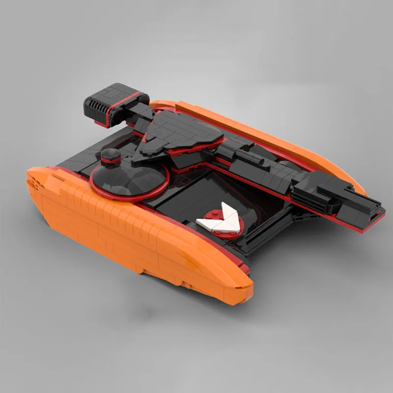 Фото 811 шт. Piloted By The Character Clu, в 1982 году Фильм Tron. TRON Tank Moc Diy Модель Строительные Блоки День Рождения Детский День Игрушка Подарок №1