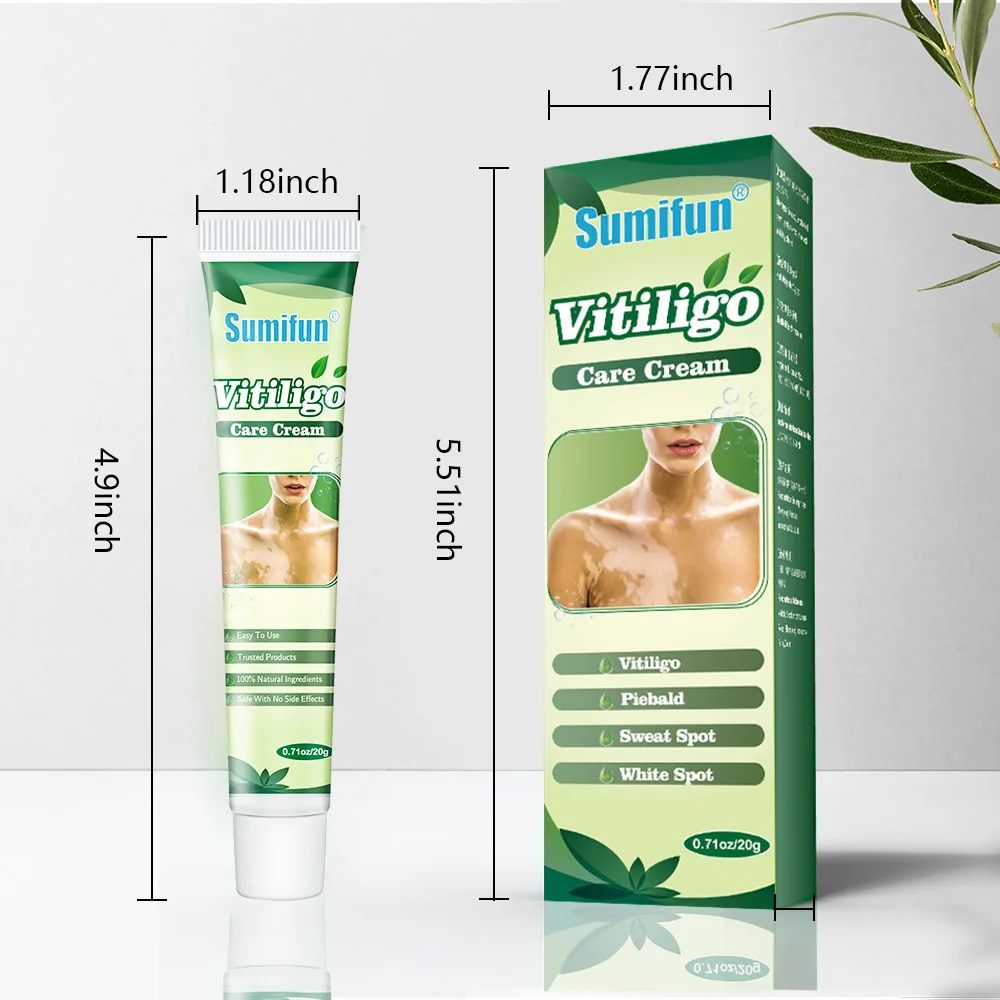 Лечебный крем Sumifun для Vitiligo антибактериальная мазь с белыми пятнами