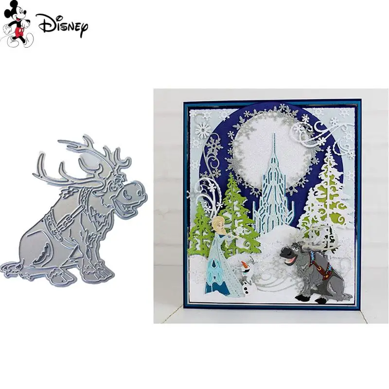 Сидящий Sven Diecut Disney замороженные пресс-формы для рукоделия создание новых 2022