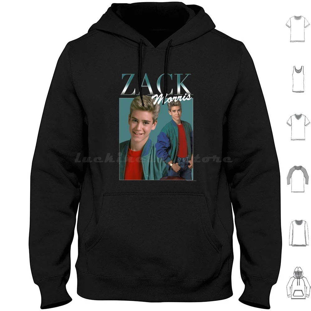 

Толстовка Zack с капюшоном в стиле 90-х, хлопок, длинный рукав