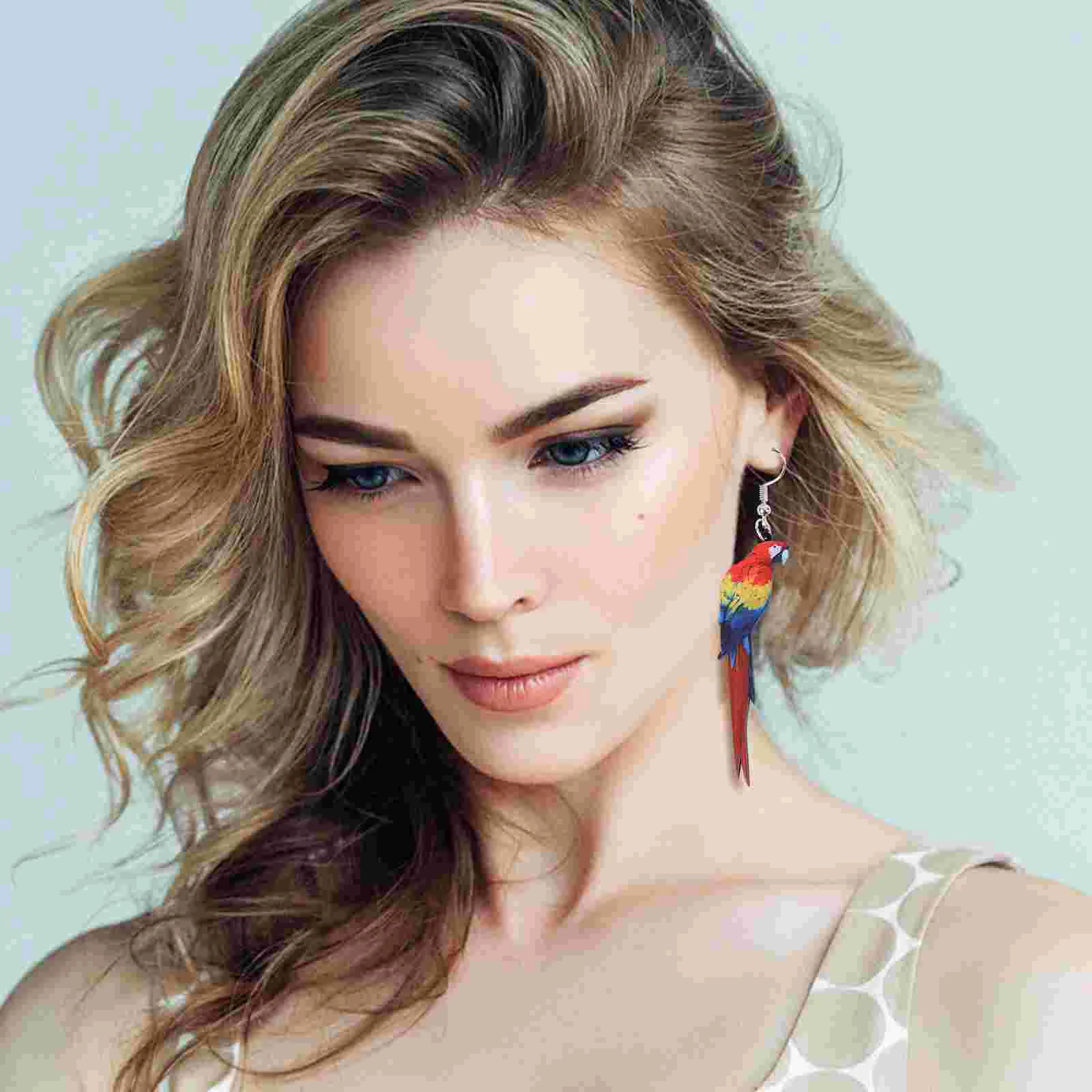 2 пары кулонов с птицами ювелирные серьги женские висячие девушки декор