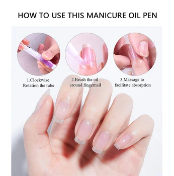 2022 Beauty Health All for Manicure Nail Nutrition Cuticules Oil Pen Revitalizer Nails Nourishing Treatments for Cuticle Removal 5