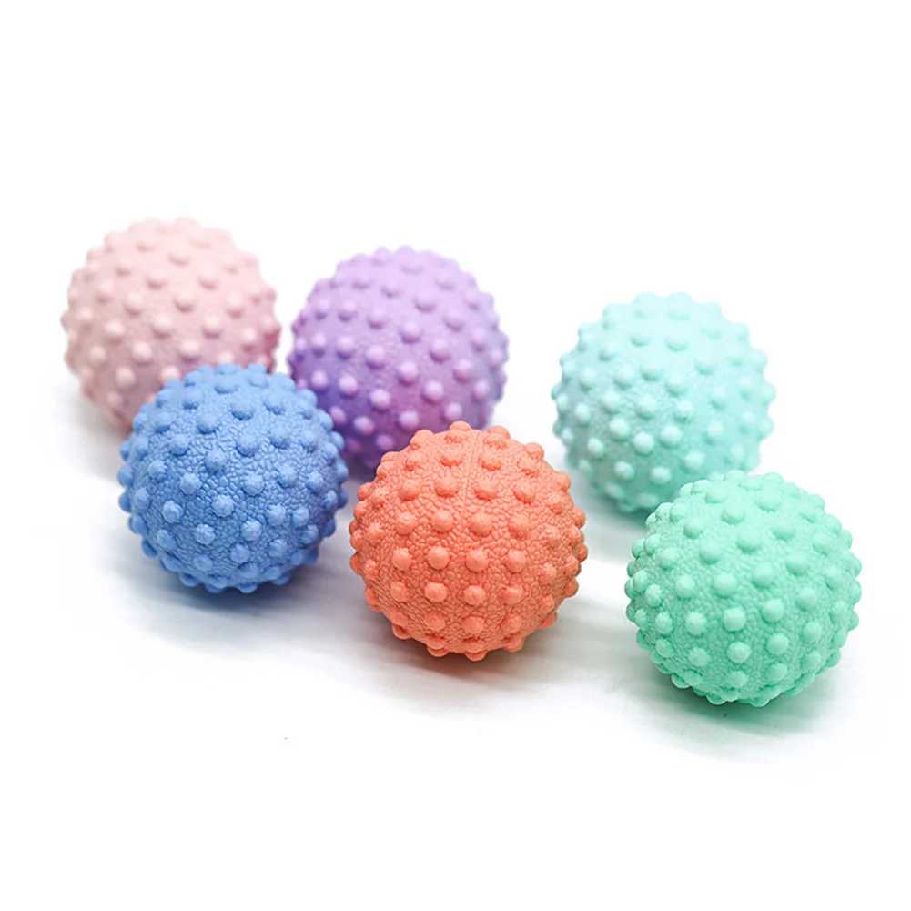 

TPR Hand Grip Ball Spike Massage Ball Trigger Point Trainer Finger Heavy Exerciser Workout Sports Fitness Training Gripper Balls