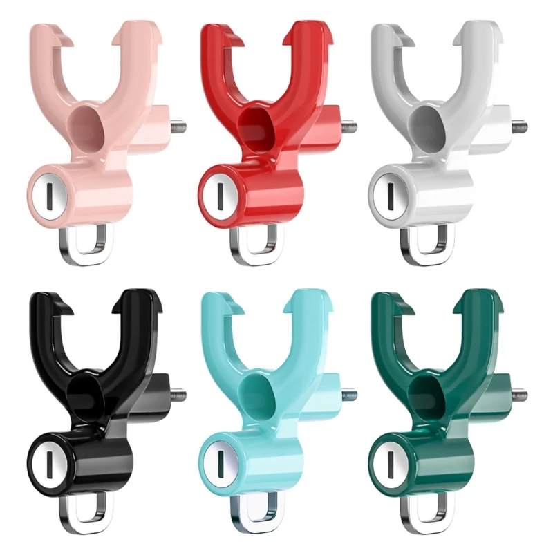 

D7WD Universal Motorbike Helmet Lock Metal Motorbike Handlebar Helmet Anti-theft