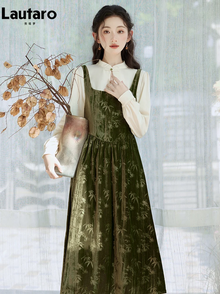 Lautaro Весна Длинный Красочный Цветочный Принт День Рождения Вечер Спагетти