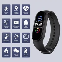 m6 smart watch men women fitness bracelet tracker heart rate monitor waterproof sport smartwatch for xiaomi iphone android