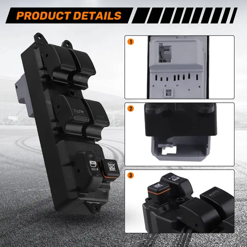 Главный выключатель стеклоподъемника автомобиля 84820-12470 для Toyota Corolla 2003-2008 NZE120