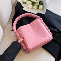 rope handle 2022 summer fashion luxury women brand designer handbags ladies small shoulder crossbody sling bag cute totes