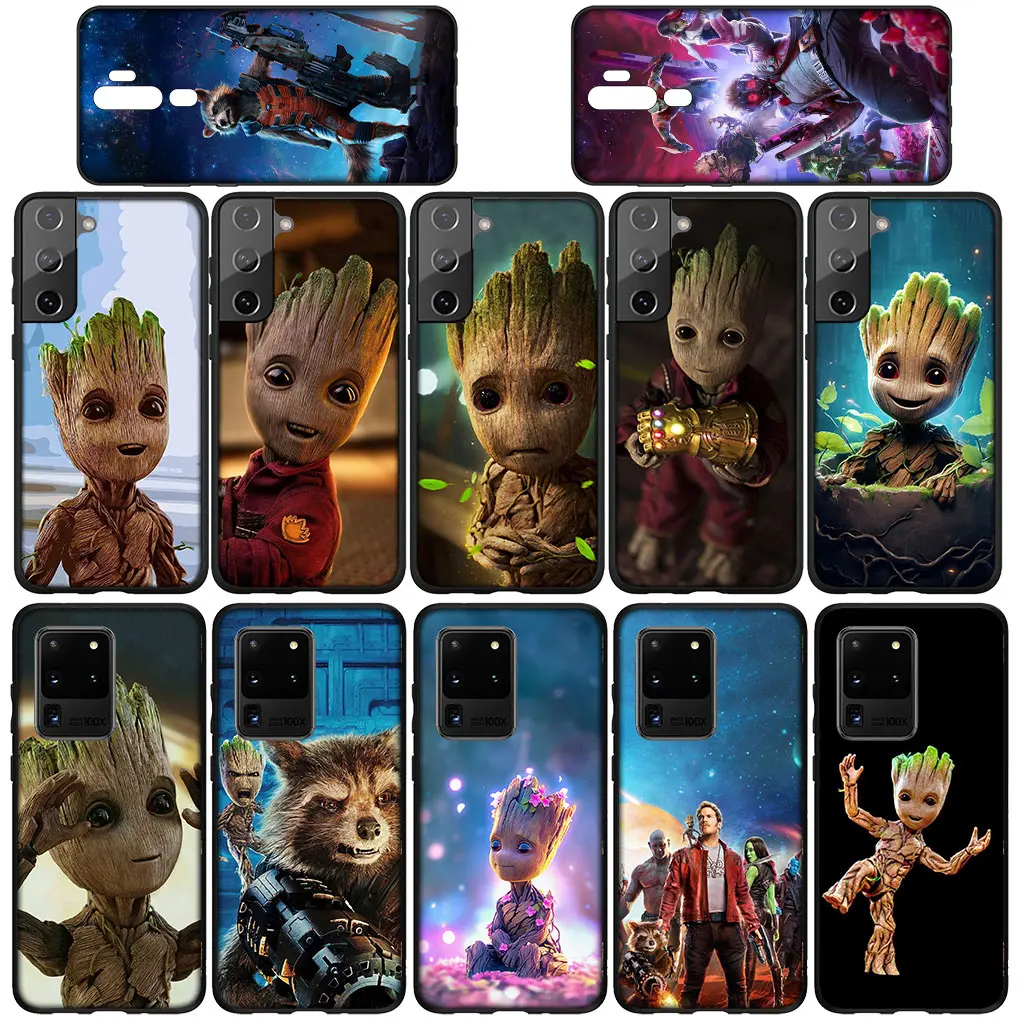 Чехол для телефона G-стражи Галактики M-Marvels G-groot OPPO A17 A15 A16 A17K A16K A53 A54 A96 A95 A94 A74 A78 A58 A38