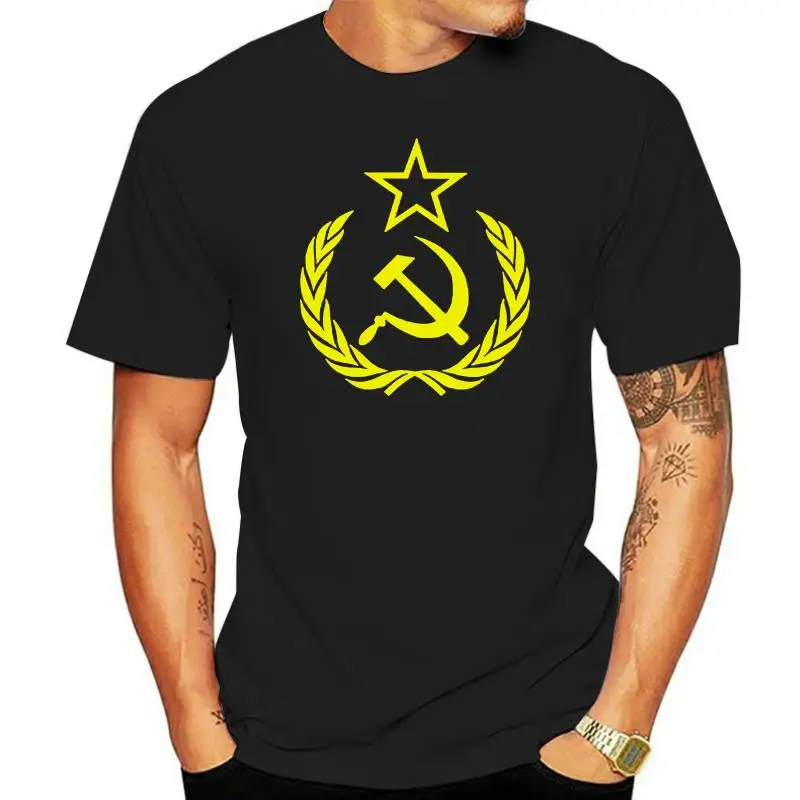 

Hammer & Sickle Mens Russian Communism Vest Logo Russia USSR Soviet Union