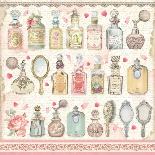 

Винтажные наклейки с розами TIAMECH