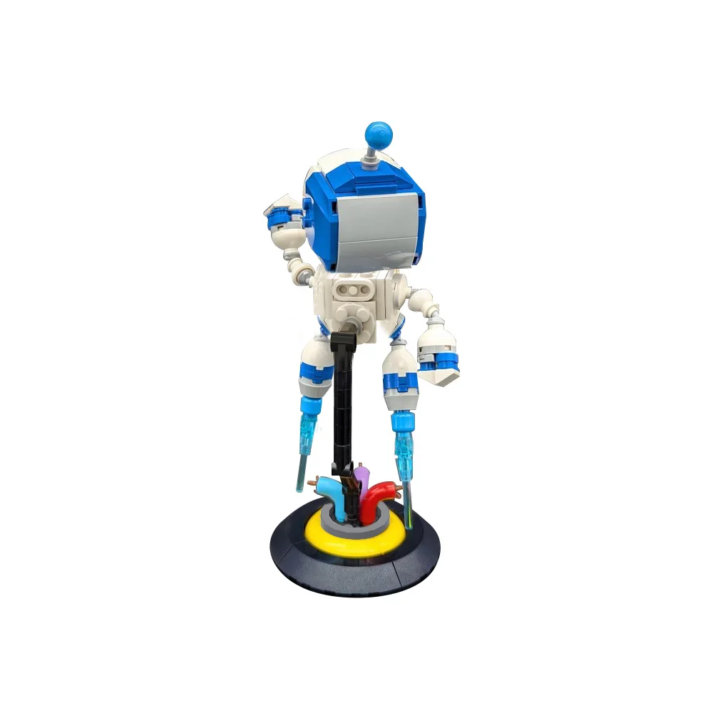 MOC Популярная игра Astro Bot Building Block Модель Спасательная миссия Игра Творчество