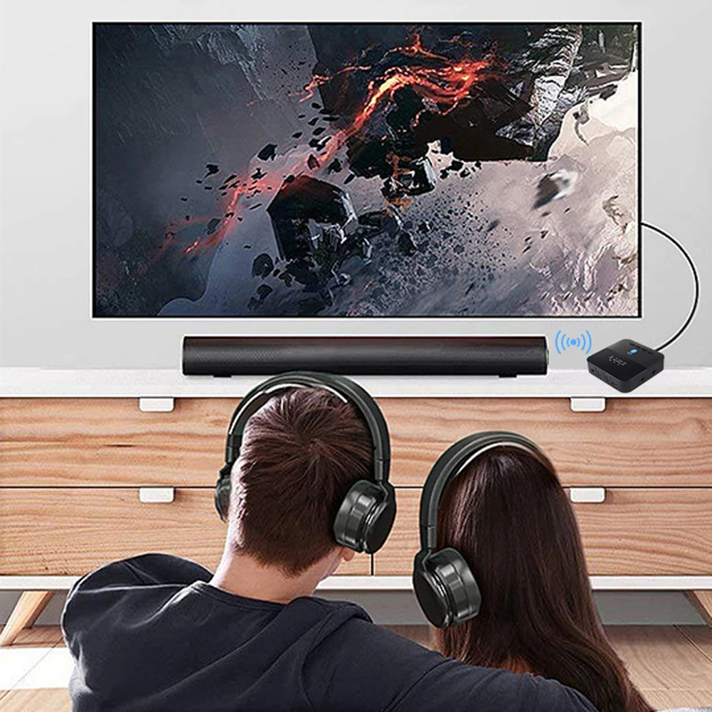 2 в 1 Bluetooth-приемник-передатчик 3 5 мм AUX RCA TV Audio HiFi адаптер динамик разъем для