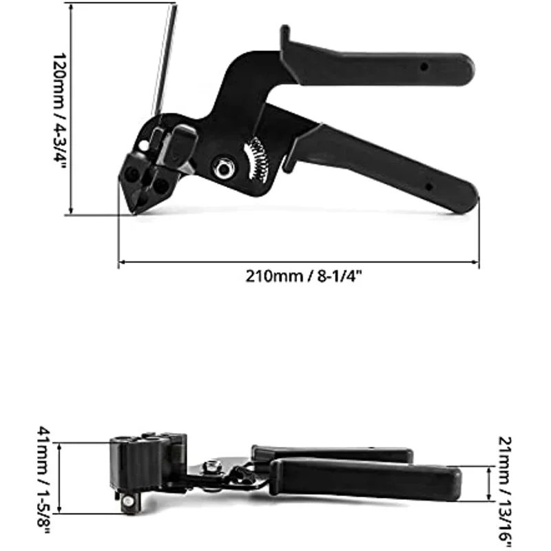 Обжимные Щипцы из нержавеющей стали инструменты для кабельных стяжек инструмент