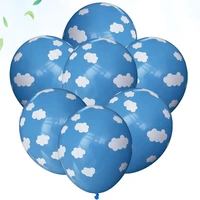 50pcs 12 inches balloon set clouds printing latex balloons accessories party decor party supplies for birthday party