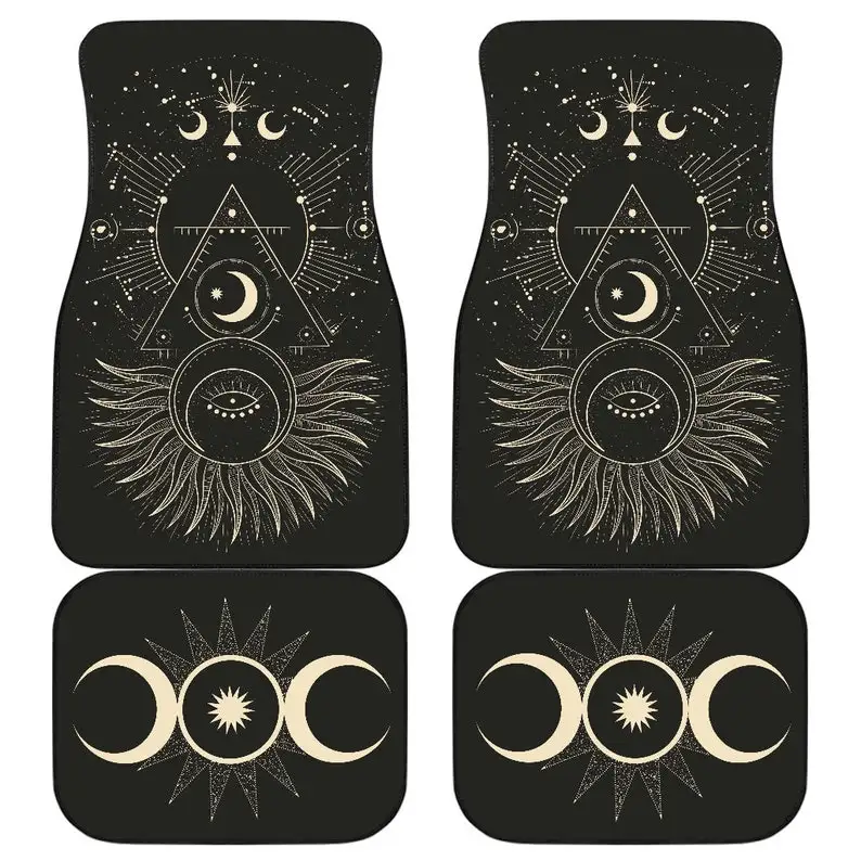 

Cosmic all seeing eye Car Mats, Celestial Car Floor Mats, Cute Car Accessories, Astronomy car Mats, boho Car Decor