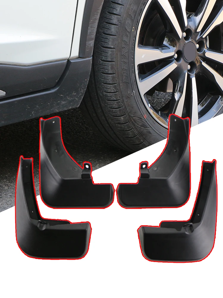 

4Pcs/set ABS Car Front Back Mudflaps Mud Guard Cover for Nissan Kicks 2017 2018 2019 2020 2021 Mudguards Covers Accessories