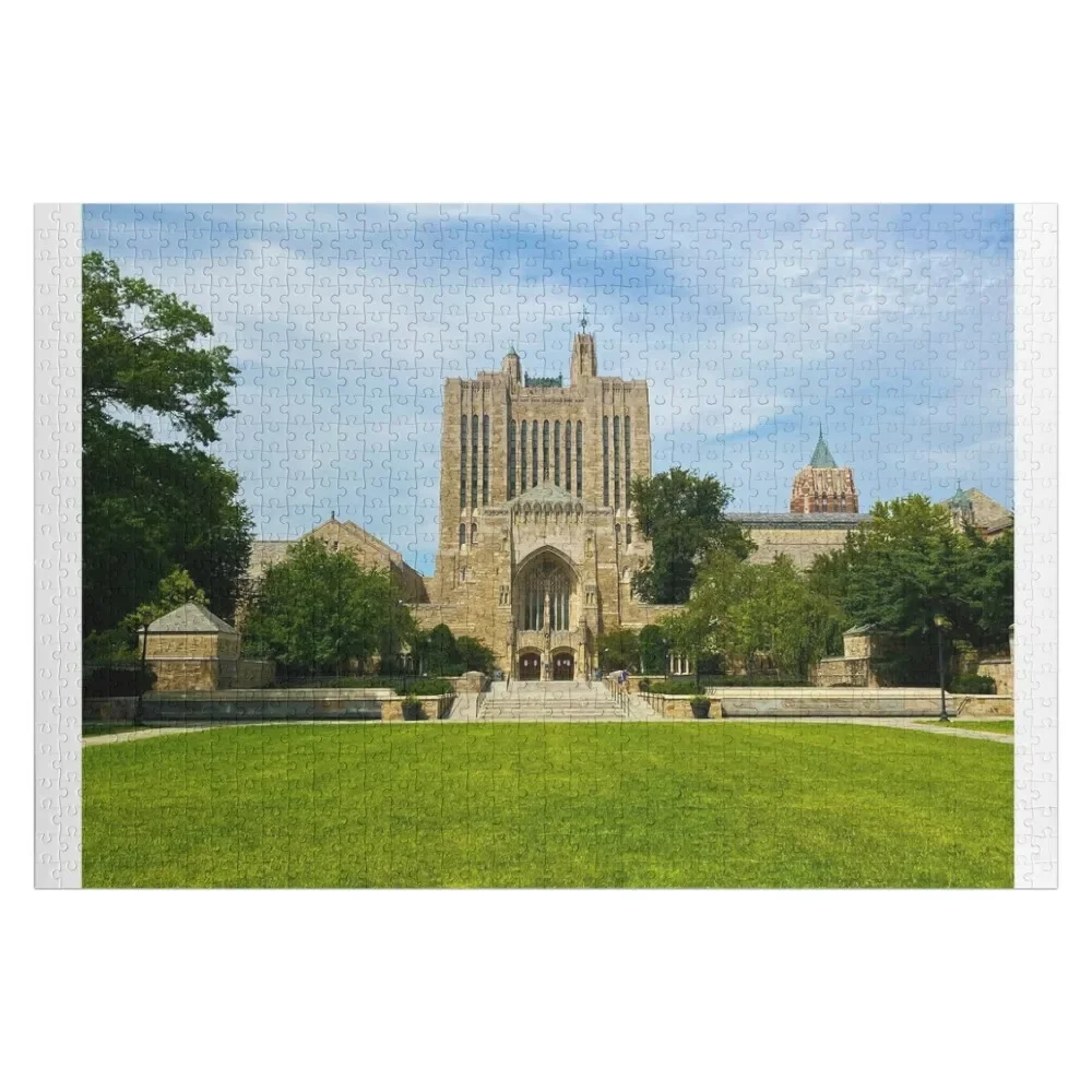 Библиотека Стерлинга в Университете Яле (Гобелен) Деревянная игра-головоломка