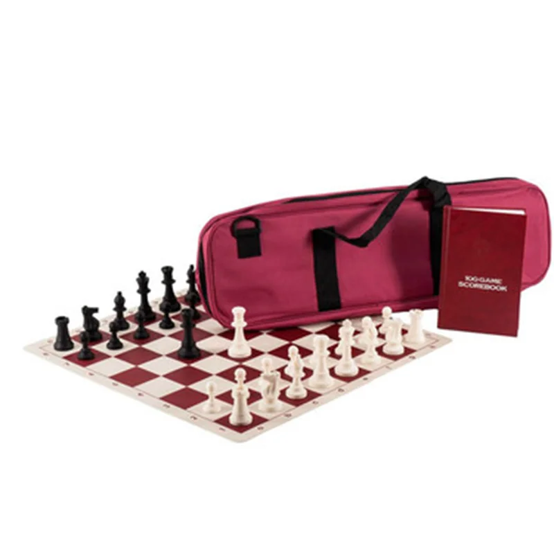 

Modern Large International Chess Set Plastic Piece Table Game International Chess Wit Game Jogo De Xadrez Children Entertainment