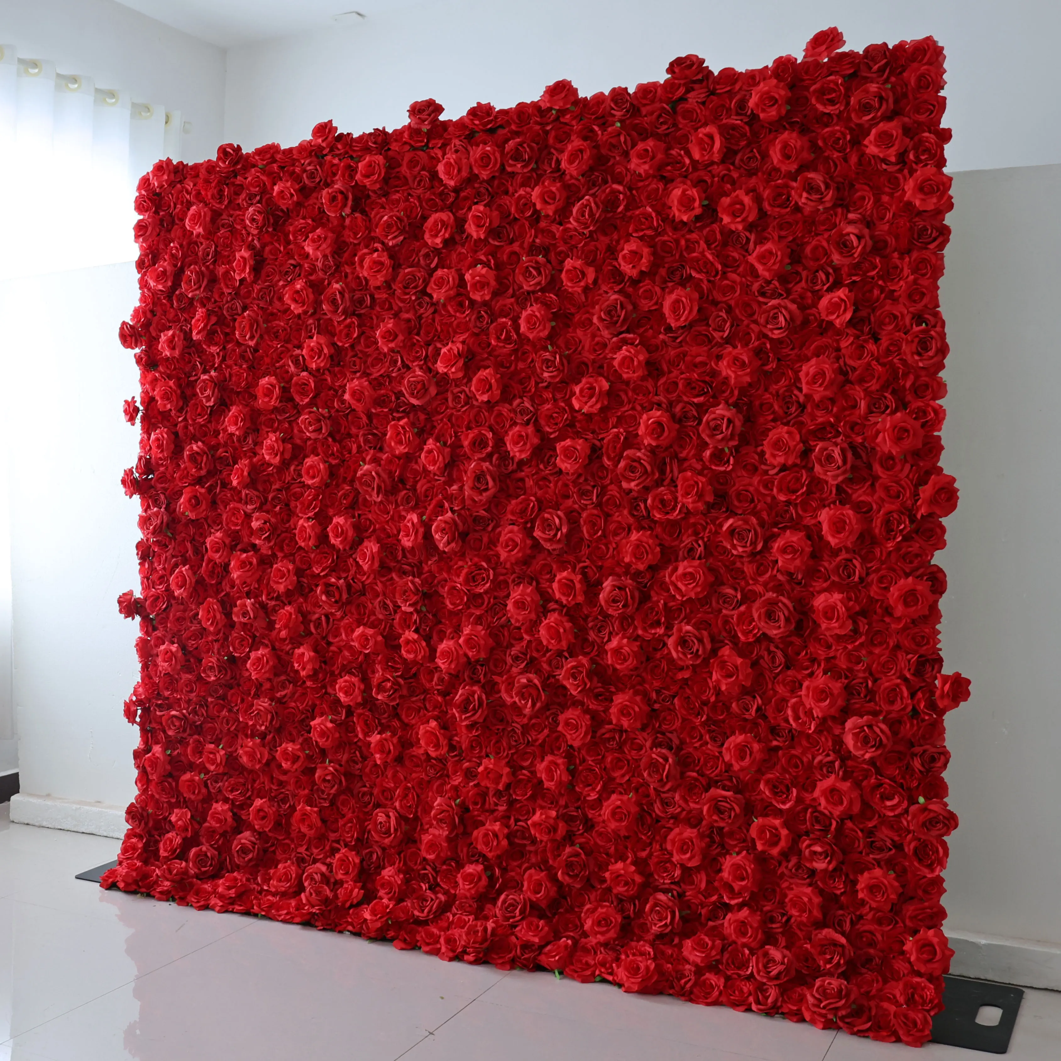 YuLiFlower Свадебные настенные украшения на заказ ролл-ап 5D Цветочная стена фон