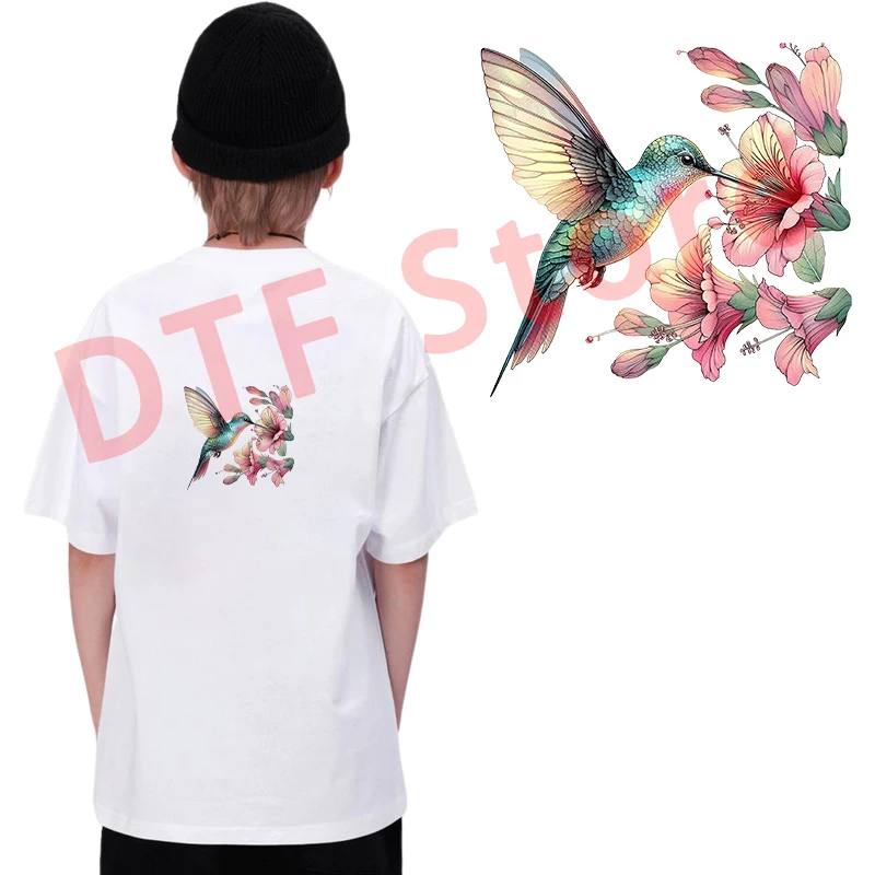 Нашивка для утюга от Колибри нашивка Термотрансферная dtf детской одежды