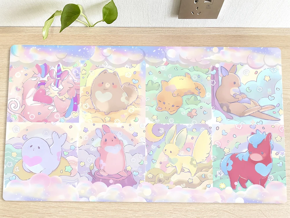 YuGiOh Table Playmat Melffy TCG CCG Коврик для торговых карточных игр мыши Настольный игровой