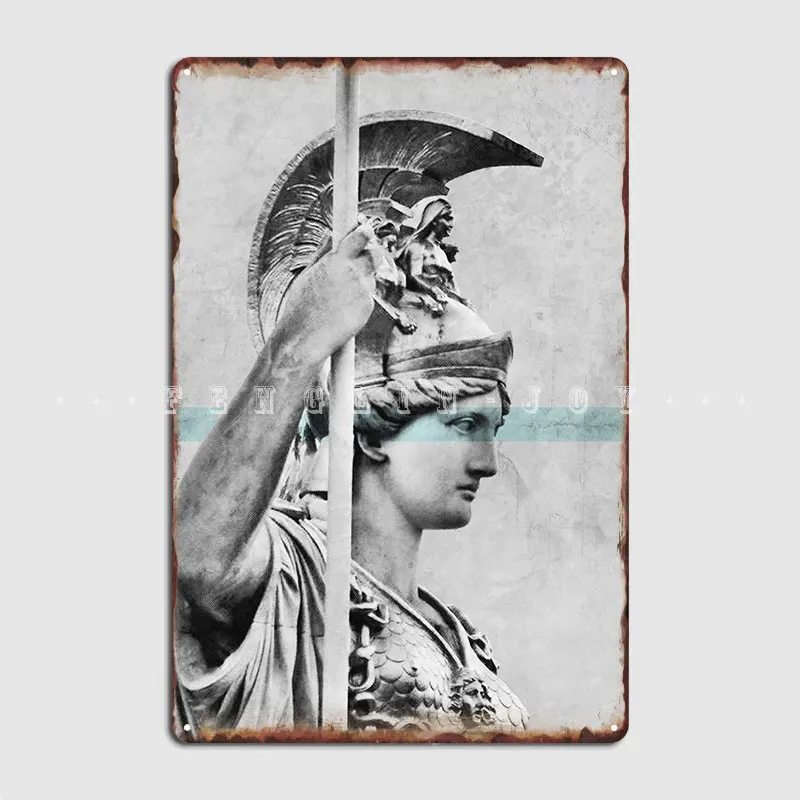 

Athena Metal Plaque Poster Plates Wall Mural Printing Cave Pub Tin Sign Poster