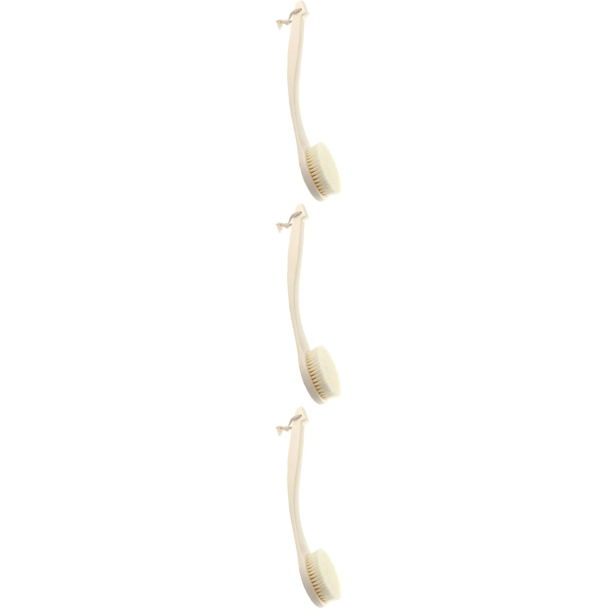 

3 Count Long Handle Bath Brush Bath Back Brush Shower Brush Aldult Bath Scrubber Ps Handle Back Cleaning Brush Elder