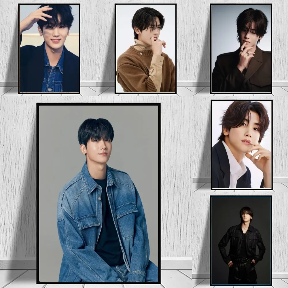Korean Celebrity Park Hyung Sik Poster Wall Art Home Decor Room Digital Painting Living Restaurant Kitchen