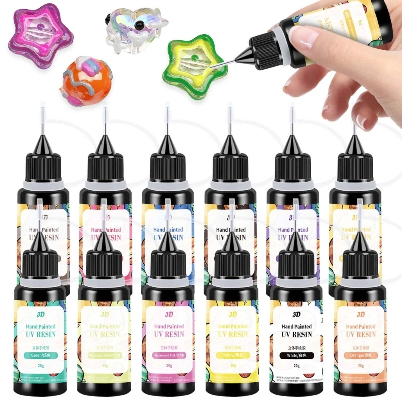 

DIY ручная роспись бусины пигмент ультрафиолетовое отверждение гель для изготовления ювелирных изделий быстросохнущая смола цвет