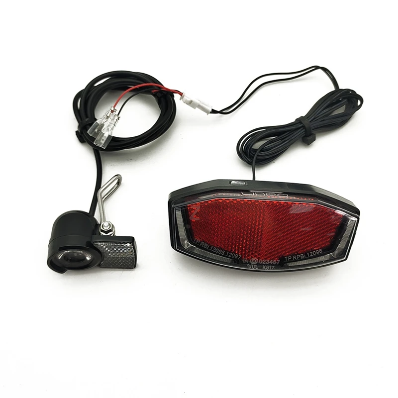 

Electric Bike 6V Front And Rear Light Set 48V / 36V / 24V / 12V / 6V For Bafang BBS01 BBS02 BBSHD
