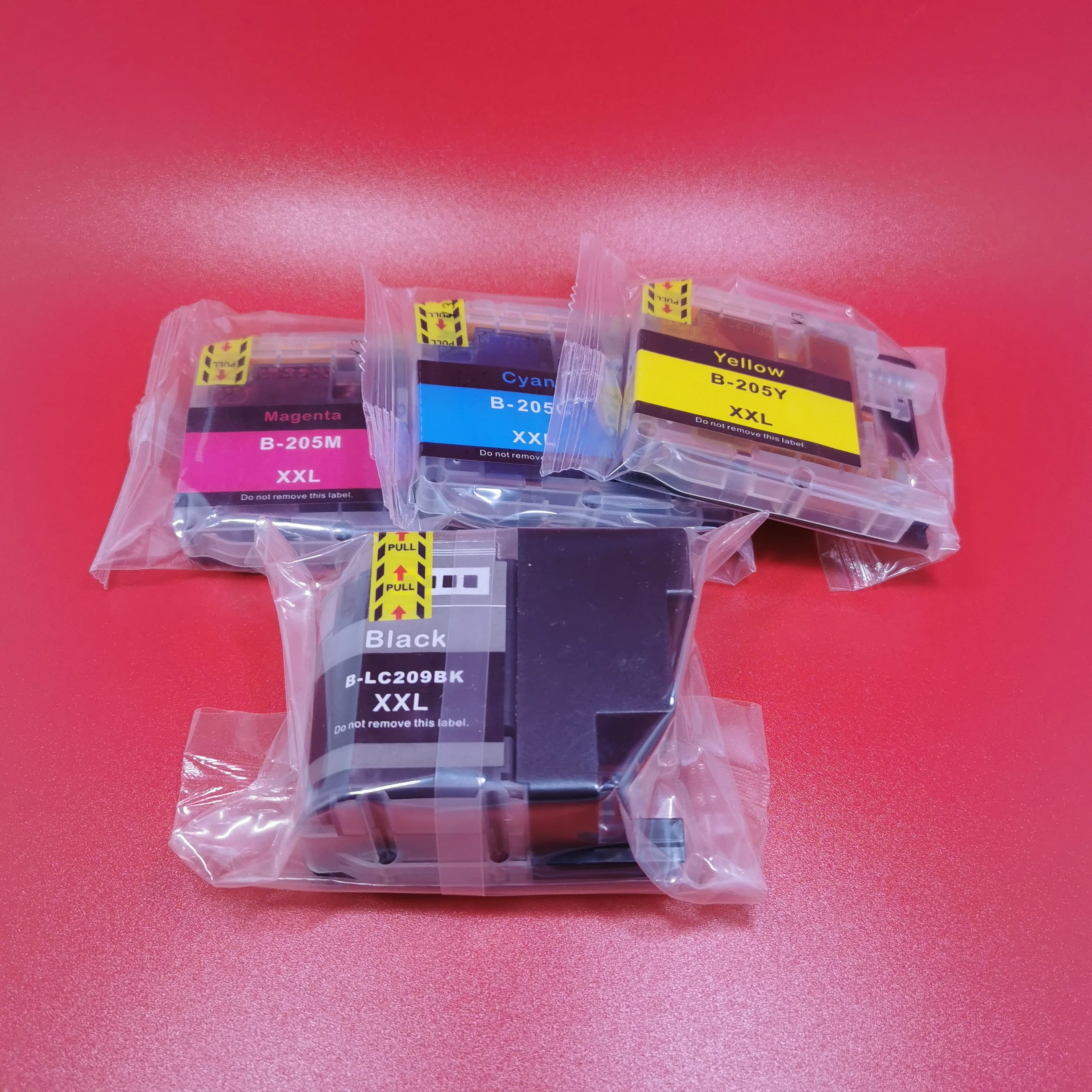 

YOTAT 1set LC209XL Compatible Ink Cartridge LC209 LC205 for Brother MFC-J4320DW MFC-J4420DW MFC-J4620DW J5520DW MFC-J5620DW