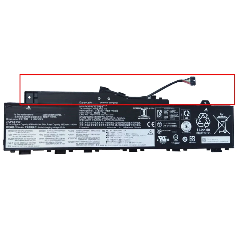 Оригинальный аккумулятор L19C3PF3 L19M3PF3 L19M3PF4 L19L3PF7 для Lenovo XiaoXin AIR-14IIL 14ARE 2020 IdeaPad Slim 5-14ARE05
