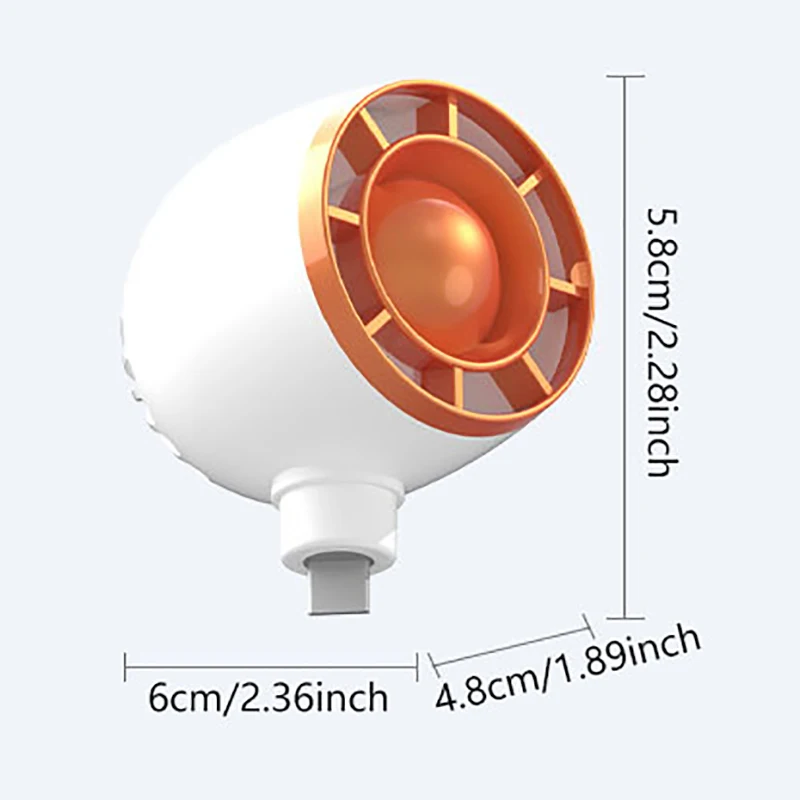 Портативный мини-турбовентилятор ручной вентилятор для студентов мобильных