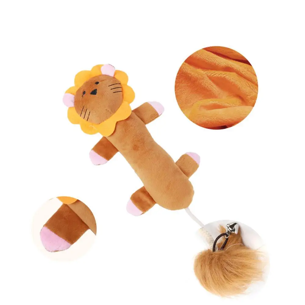 Built-in Matatabi Lion Giraffe Shape Teething Chew Toy For I