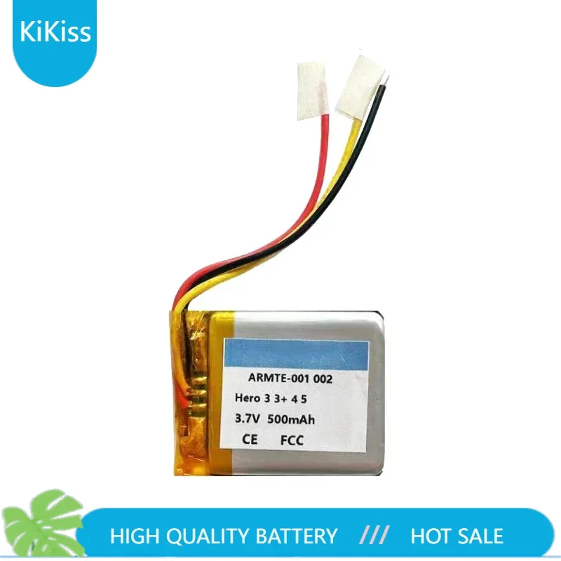 Аккумулятор 500 мАч для Gopro Hero 2 3 4 5 6 7 8 9 Hero2 Hero3 Hero4 Hero5 Hero6 Hero7 Hero8 Hero9 Пульт