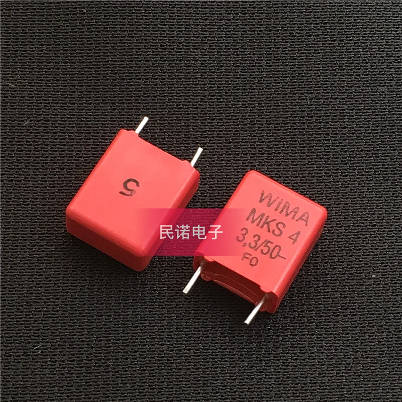 

10pcs/lot DIP capacitance MKS4 50V 3.3UF 50V335 3U3 leg width 7.5mm New and origianl