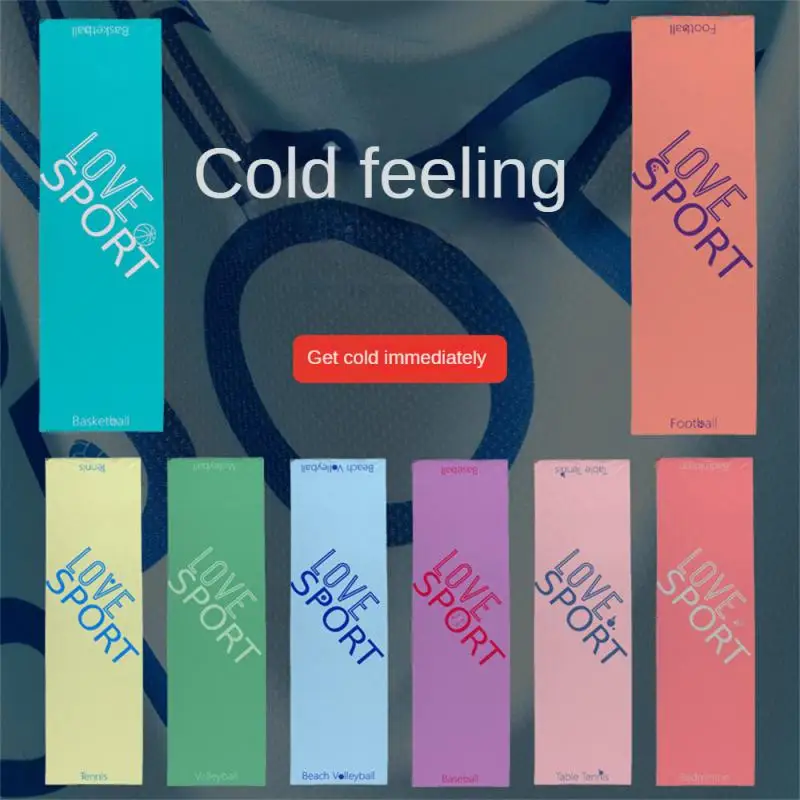 

Cooling Ice Towels Microfiber Yoga Cool Thin Towel Outdoor Sport Summer Cooling Scarf Gym Wear Icing Sweat Band Top Sports Towel