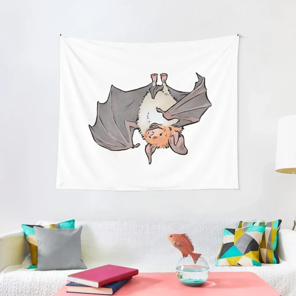 Большой гобелен с ушатой мышкой декор комнаты эстетический на заказ