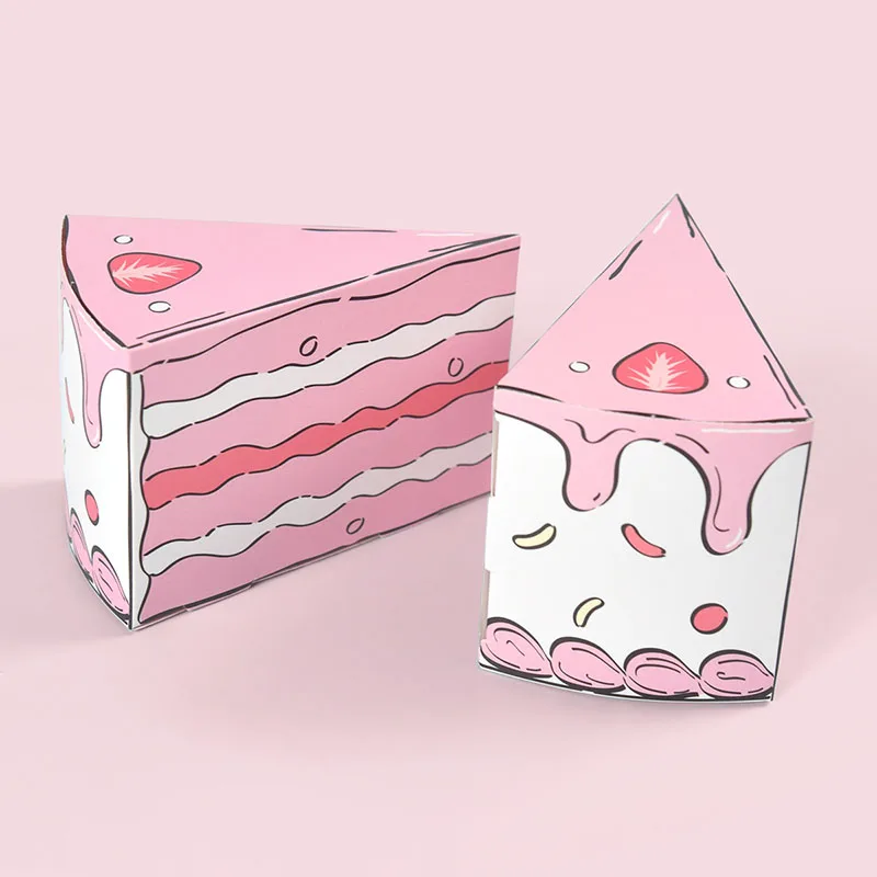 

Картонные подарочные коробки WEHRPARTY в форме торта