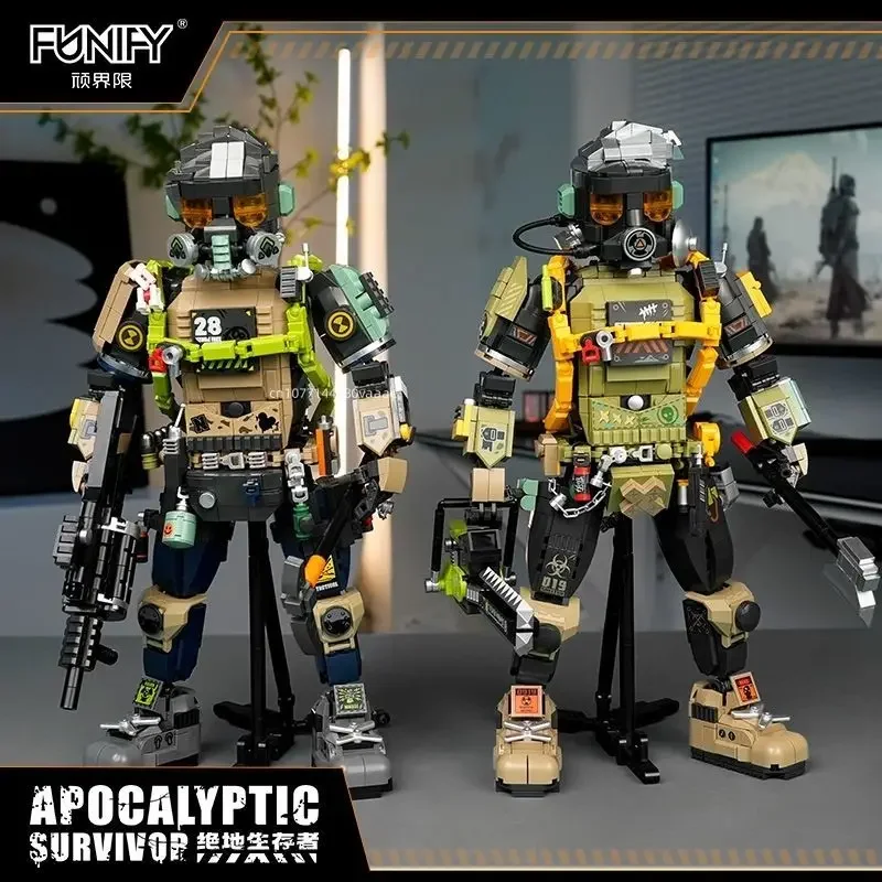 Джедай Выживание крутой Экстремальный воин мейка Робот детский подарок