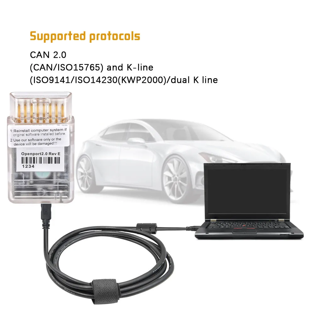 Профессиональный сканер Tactrix Openport 2 0 ECU FLASH open port чип для настройки OBDII OBD